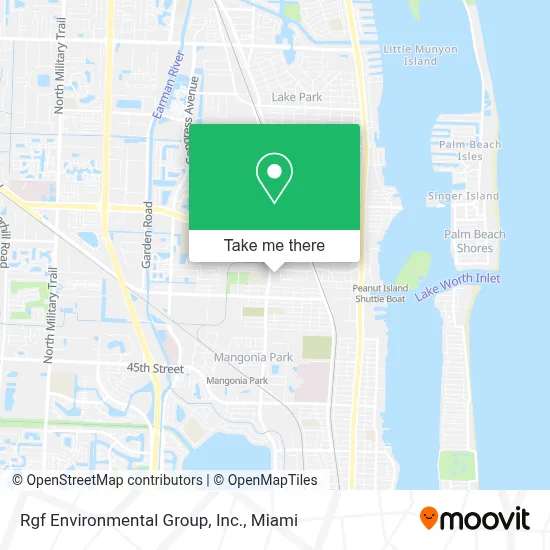 Rgf Environmental Group, Inc. map