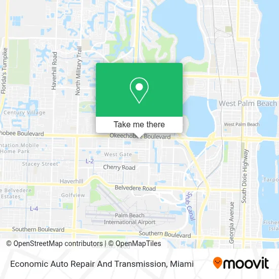 Economic Auto Repair And Transmission map