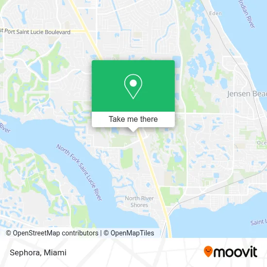 Sephora map