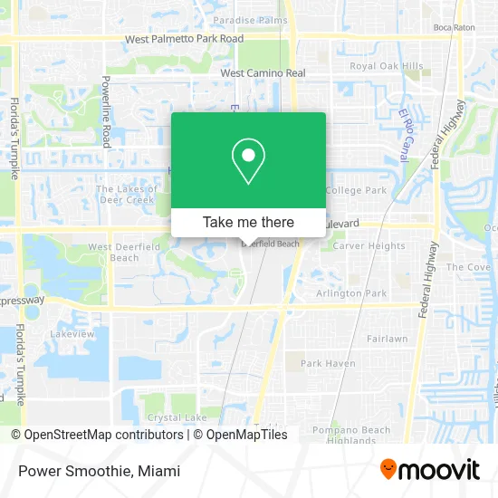 Power Smoothie map