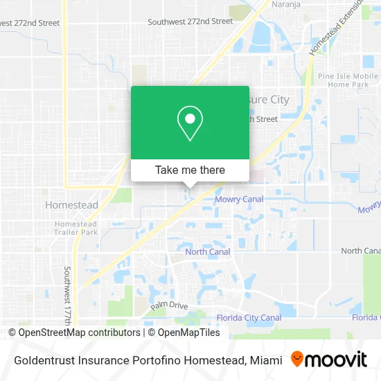 Goldentrust Insurance Portofino Homestead map