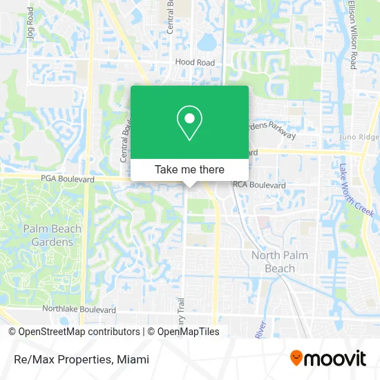 Re/Max Properties map