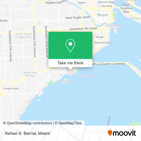 Rafael A. Barrial map