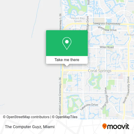 The Computer Guyz map