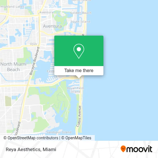 Reya Aesthetics map