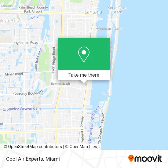 Cool Air Experts map