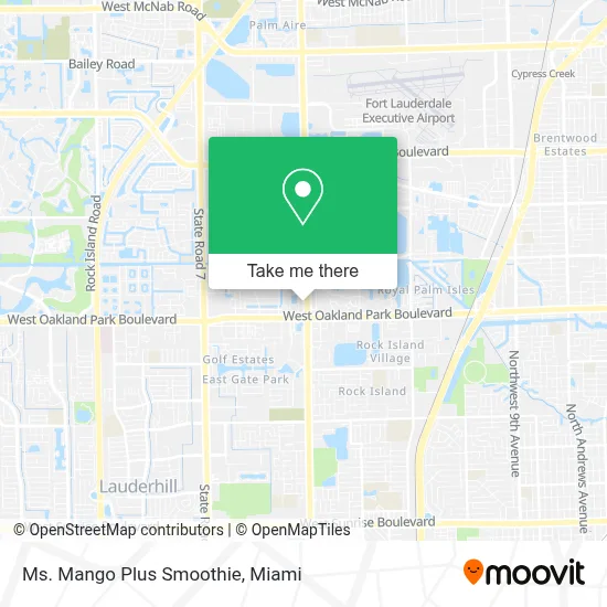 Ms. Mango Plus Smoothie map