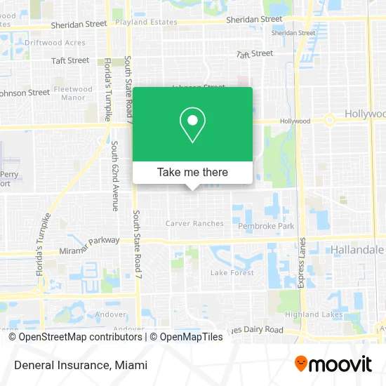 Deneral Insurance map