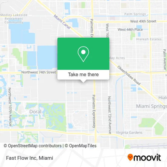 Fast Flow Inc map