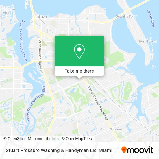 Stuart Pressure Washing & Handyman Llc map