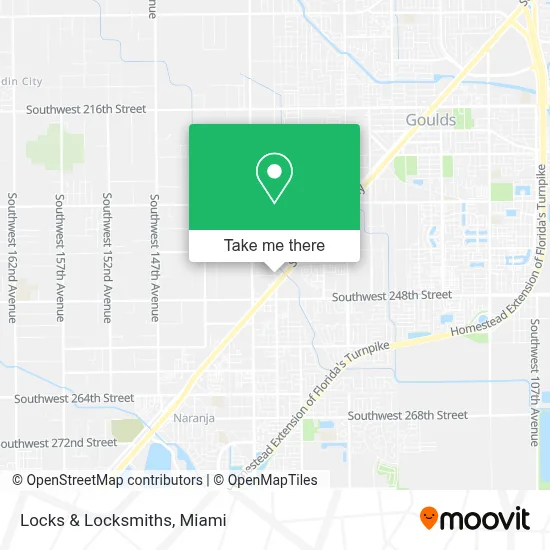 Locks & Locksmiths map