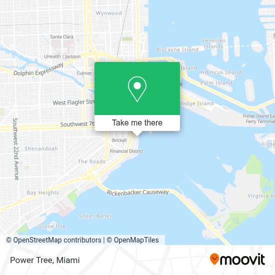 Power Tree map