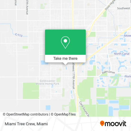 Miami Tree Crew map