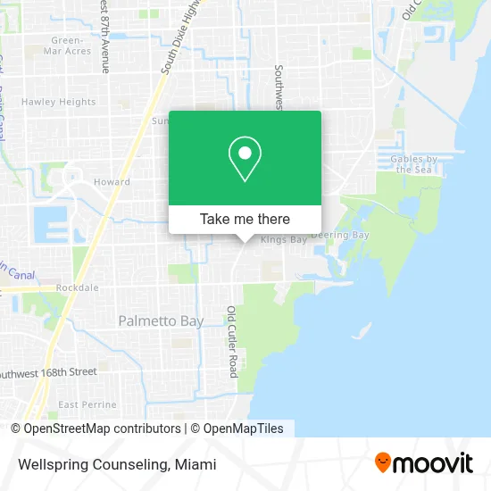 Wellspring Counseling map