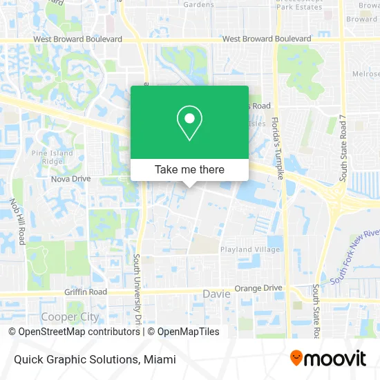 Quick Graphic Solutions map