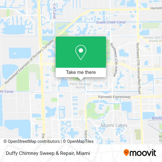 Duffy Chimney Sweep & Repair map