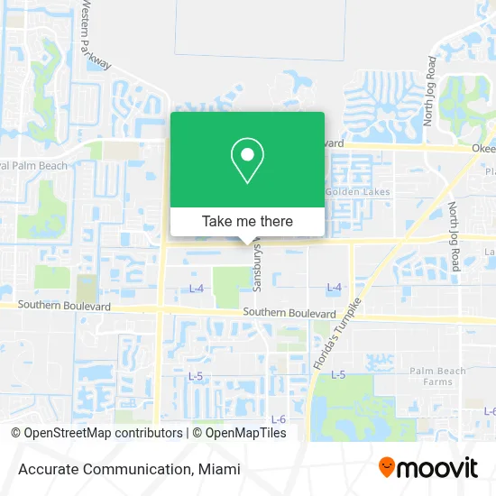 Accurate Communication map