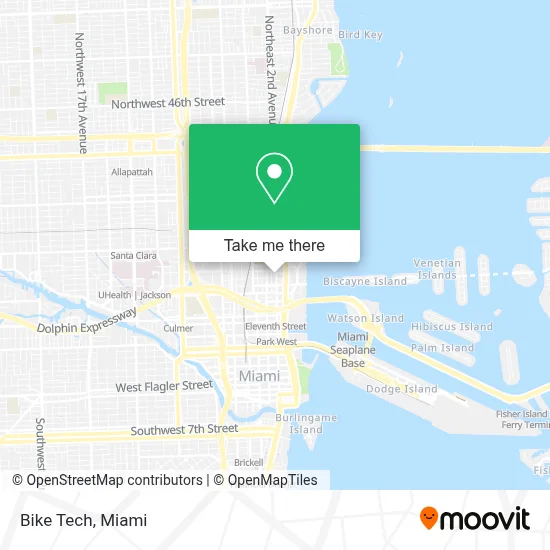 Bike Tech map