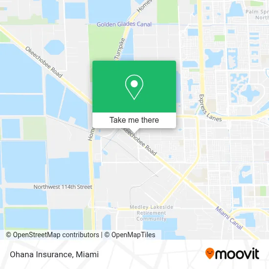 Ohana Insurance map