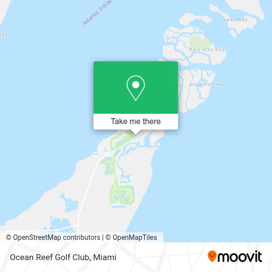 Ocean Reef Golf Club map