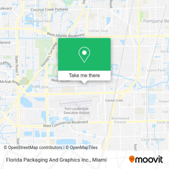 Florida Packaging And Graphics Inc. map