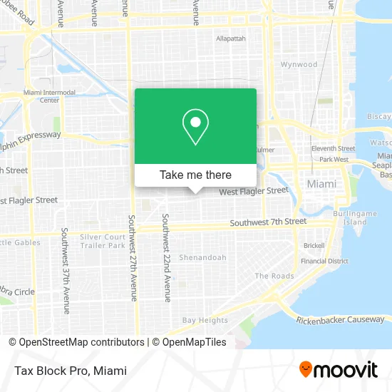 Tax Block Pro map