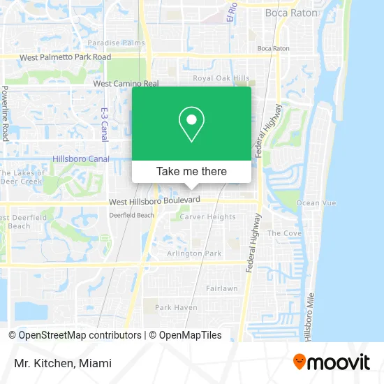 Mr. Kitchen map