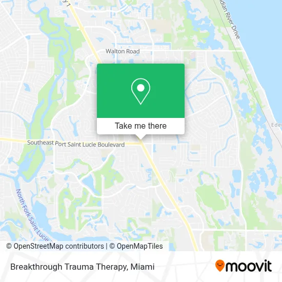 Breakthrough Trauma Therapy map
