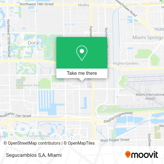 Segucambios S,A map