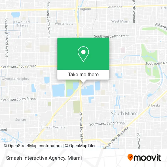 Smash Interactive Agency map