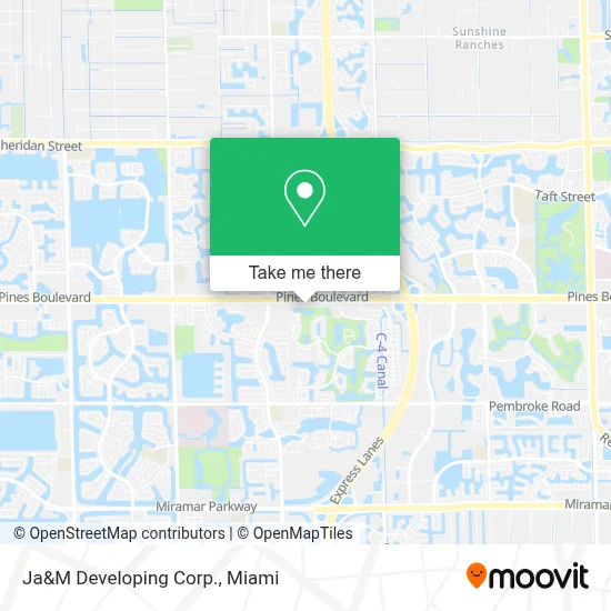 Ja&M Developing Corp. map