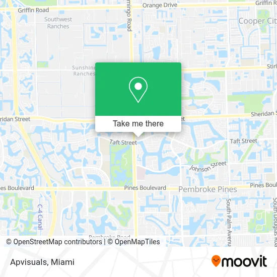 Apvisuals map