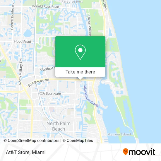 At&T Store map