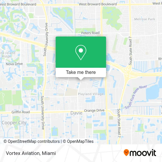 Vortex Aviation map