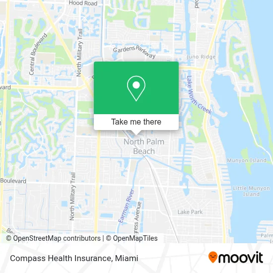 Compass Health Insurance map
