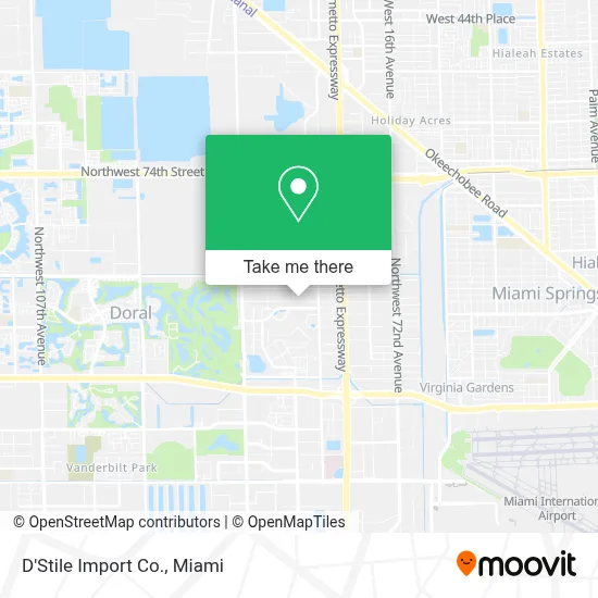 D'Stile Import Co. map