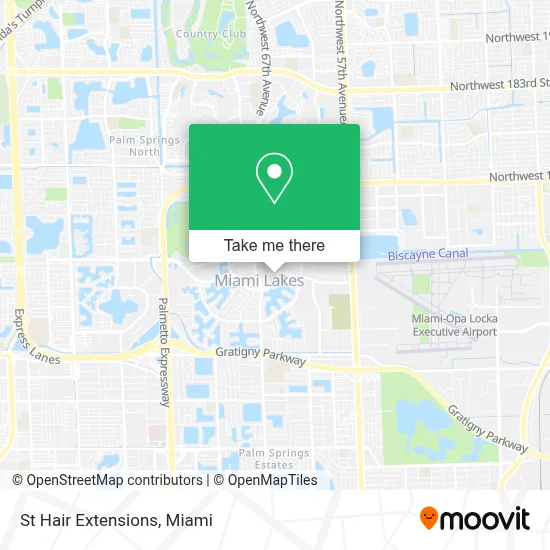 St Hair Extensions map