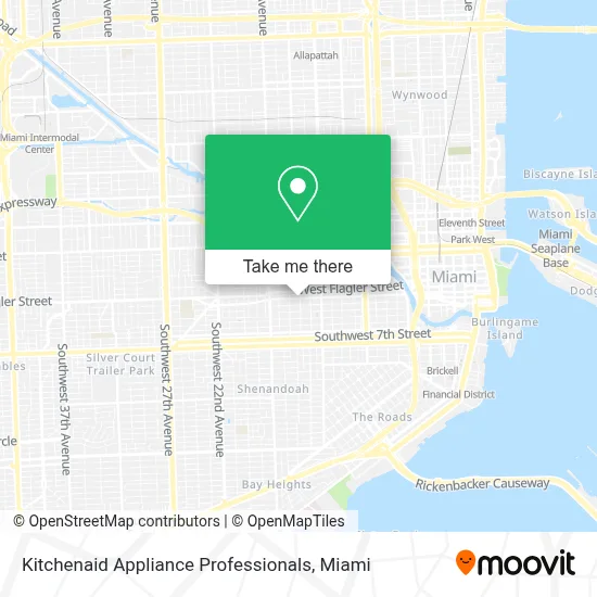 Kitchenaid Appliance Professionals map