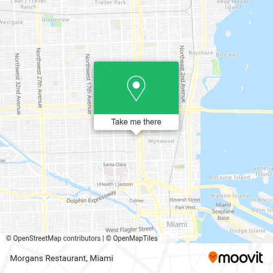 Morgans Restaurant map