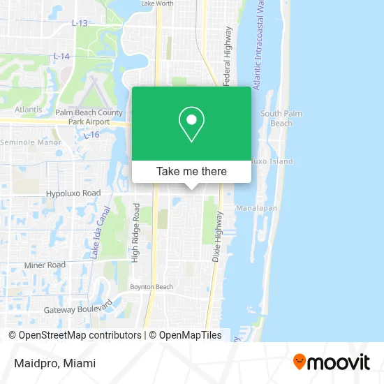 Maidpro map