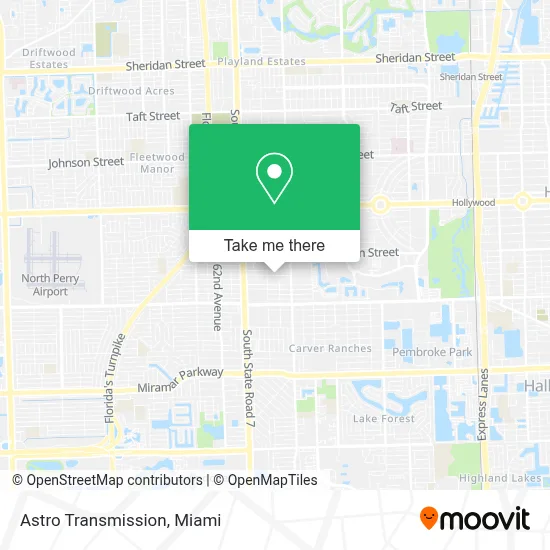 Astro Transmission map