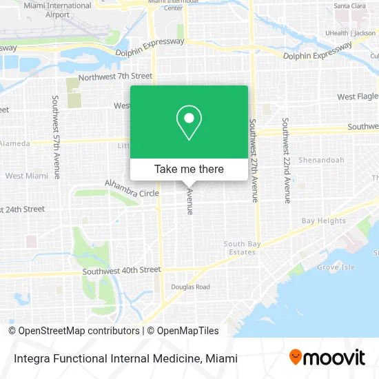 Integra Functional Internal Medicine map