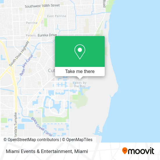 Miami Events & Entertainment map