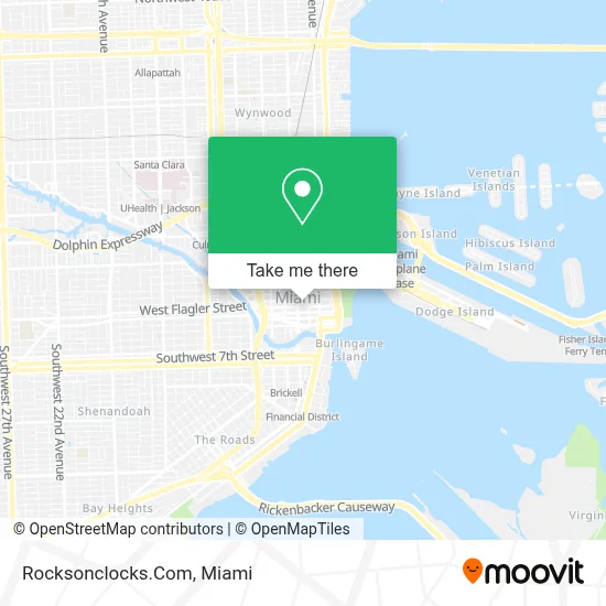 Rocksonclocks.Com map