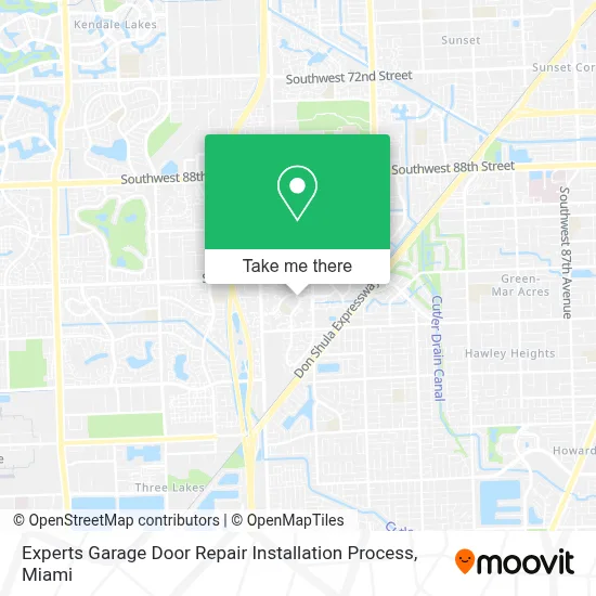 Experts Garage Door Repair Installation Process map