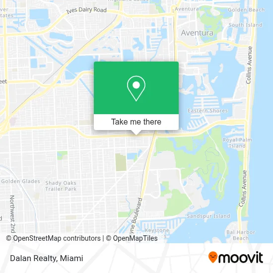Dalan Realty map