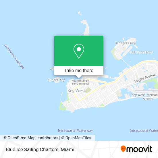 Blue Ice Sailing Charters map