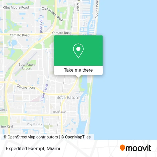 Expedited Exempt map