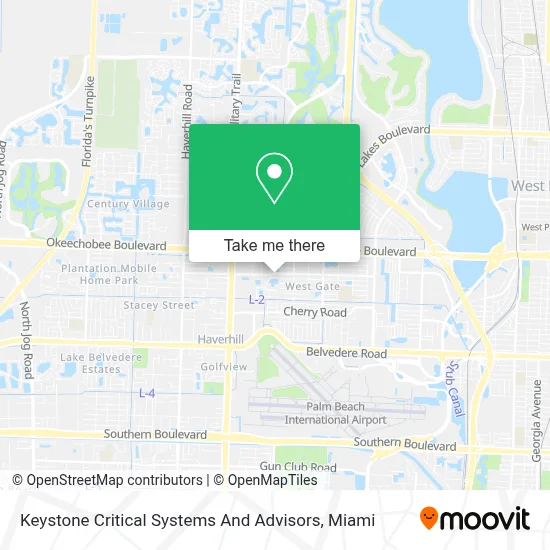 Keystone Critical Systems And Advisors map