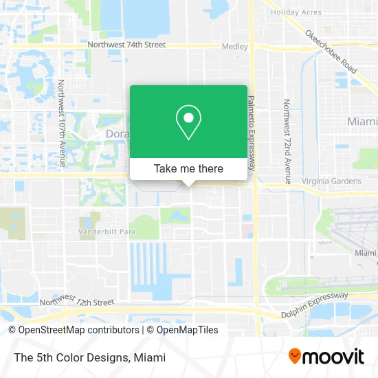 The 5th Color Designs map